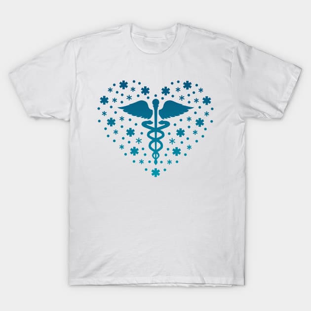 Medicine Heart T-Shirt by JFDesign123